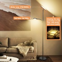 Marctronic 2024 New Floor Lamp 44W 4500Lm Super Bright Led Floor Lamp For Living Room Remote Floor Lamp With Reading Light Di