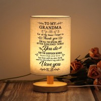 Wsyear Great Grandma Gifts From Grandchildren-Christmas Birthday Gifts For Grandma Birthday Unique Table Lamp Retirement Appreciation Night Light Gift For Grandma From Granddaughter Grandson