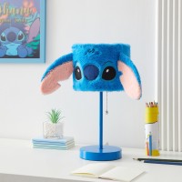 Idea Nuova Disney Stitch Figural Plush Shade Table Lamp Perfect For Kids Rooms