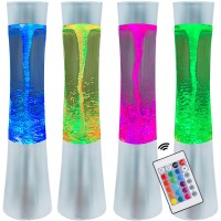 Lamzzp Tornado Lamp Magma Lamps Tornado Lamps For Kids And Adults 12Inch Automatic Color Changing Table Lamp Night Light Hurric