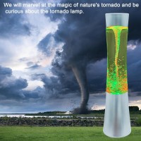 Lamzzp Tornado Lamp Magma Lamps Tornado Lamps For Kids And Adults 12Inch Automatic Color Changing Table Lamp Night Light Hurric