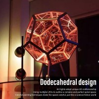 Acogedor Infinity Dodecahedron Light, Usb 3D Cube Light, Led Desk Table Lamp Light Gaming Light, Ambient Night For Home Decoration