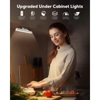 Rossetta Under Cabinet Lights 78 Led Lights Battery Operated Motion Sensor Light Indoor Wireless Rechargeable Dimmable Closet