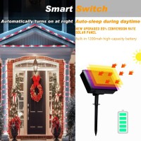 Solar Rope Light Waterproof Ip65 39Ft 100Leds Outdoor Solar Christmas Lights For Party Garden Yard Home Wedding Christmas Hallow