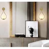 Glass Globe Wall Sconces Battery Operated Set Of 2,Usb Rechargeable Wall Lights Wihout Wiring,Wireless Remote Wall Lamp Fixture Indoor Decor Gold Brass For Living Room Bedroom Bathroom