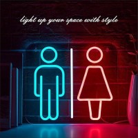 Restroom Neon Sign For Wall Decor Toilet Led Business Neon Signs Lights For Hotels Hospitals Bar Party Pub Decoration And Shop