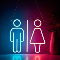 Restroom Neon Sign For Wall Decor Toilet Led Business Neon Signs Lights For Hotels Hospitals Bar Party Pub Decoration And Shop