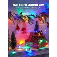 Battery Operated Christmas String Lights 8Ft 20 Led Mini Lights With Timer Christmas Tree Lights For Indoor Outdoor Bedroom We