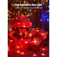 Battery Operated Christmas String Lights 8Ft 20 Led Mini Lights With Timer Christmas Tree Lights For Indoor Outdoor Bedroom We