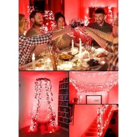 Battery Operated Christmas String Lights 8Ft 20 Led Mini Lights With Timer Christmas Tree Lights For Indoor Outdoor Bedroom We