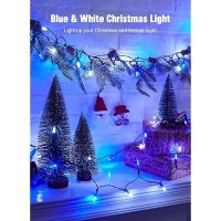 Battery Operated Christmas String Lights 8Ft 20 Led Mini Lights With Timer Christmas Tree Lights For Indoor Outdoor Bedroom We