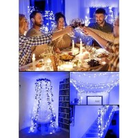 Battery Operated Christmas String Lights 8Ft 20 Led Mini Lights With Timer Christmas Tree Lights For Indoor Outdoor Bedroom We