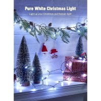 Battery Operated Christmas String Lights 8Ft 20 Led Mini Lights With Timer Christmas Tree Lights For Indoor Outdoor Bedroom We