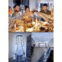 Battery Operated Christmas String Lights 8Ft 20 Led Mini Lights With Timer Christmas Tree Lights For Indoor Outdoor Bedroom We