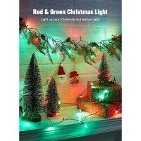 Battery Operated Christmas String Lights 8Ft 20 Led Mini Lights With Timer Christmas Tree Lights For Indoor Outdoor Bedroom We