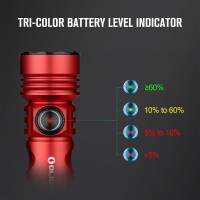 Olight Seeker 4 Rechargeable Bright Flashlights 3100 High Lumens Usbc Charging Flashlight 400 Meters Powerful Led Long Rage F