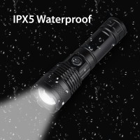 Yxqua Rechargeable Led Flashlights High Lumens 250000 Lumens Super Bright Tactical Flashlight Handheld Powerful Flashlights Fo