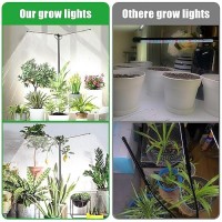 Bodkar Plant Grow Light Plant Lamp For Indoor Plants Growing 6000K White Red Light For Succulents Mini Small Plants Growth Wi