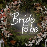 Bride To Be Neon Sign For Backdrop Led Light Signs For Wall Decor Usb Powered Bride To Be Sign Gift For Bridal Shower Wedding