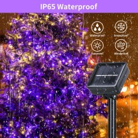 Solar Fairy Lights Outdoor 6 Pack 50Ft 130Led Each Solar Sring Lights Outside Waterproof 8 Modes Copper Wire Twinkle Lights So