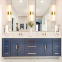 Aijiasi Bathroom Vanity Light Fixtures Over Mirror 28W Gold Bathroom Light Fixtures With Acrylic Shade 228 Inch Led Vanity Li