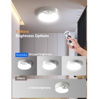 Homelist Rechargeable Ceiling Light Battery Operated Wireless Motion Sensor Light With Remote Battery Powered Ceiling Light S