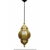 Moroccan Ceiling Fixture Pendant Home Lantern Lighting Lamp Vintage Design Handamade Moroccan Gold Lighting Lamps (20