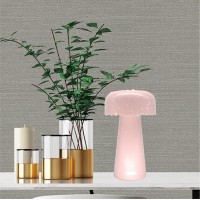 Yoniku Pink Mushroom Table Lamp Usbc Rechargable Battery Bedside Touch Lamp Childrens Bedside Lamp Cute Bedside Lamp For Kids R