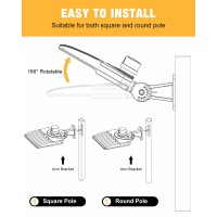 Jclgl Led Parking Lot Light 150W Led Shoebox Light With Arm Mount 21000Lm 5000K Daylight Ip65 Waterproof Dusk To Dawn Parkin