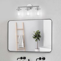 Porphyions Bathroom Light Fixtures Vanity Lights Chrome Bathroom Lights Over Mirror Chrome Vanity Light For Bathroom 20 Chrome