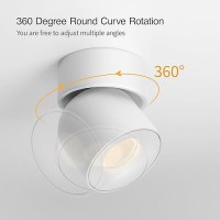 Aisilan Led Ceiling Spot Lights Indoor Dimmable 2 Pack Upgrade Your Living Room Or Bedroom With Adjustable Modern Wall Spot Li