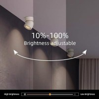 Aisilan Led Ceiling Spot Lights Indoor Dimmable 2 Pack Upgrade Your Living Room Or Bedroom With Adjustable Modern Wall Spot Li