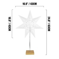 Yy Yearchy Table Lamp Paper Lamp Able Lamp Standing Lamps With Rice Paper Shade For Bedroom Livingroom Star