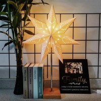 Yy Yearchy Table Lamp Paper Lamp Able Lamp Standing Lamps With Rice Paper Shade For Bedroom Livingroom Star