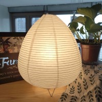 Yy Yearchy Table Lamp Paper Lamp Able Lamp Standing Lamps With Rice Paper Shade For Bedroom Livingroom Peach