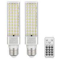 Necgemlex Smart Led Grow Light Bulbs For Gooseneck Clamp Light Dimmable Sun Mode Dimming Auto Onoff Timer Remote Control