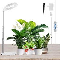 Kullsinss Grow Lights For Indoor Plants Full Spectrum 80 Leds Plant Light For Indoor Growing With 2 Mounting Options 6H 12H 16