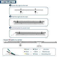 Epestoec Led Shop Light 8Ft 12000Lm 80W 5000K Super Bright White V Shape Integrated T8 Led Tube Light High Output Linkable Shop