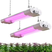 Sunco 1Ft Grow Light Led 10W Full Spectrum For Seed Starting Seedling Indoor Plants Plug In Suspended Fixture Link Up To