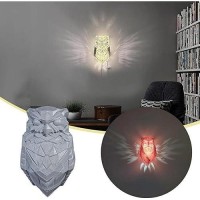 Isfiba 3D Animal Led Wall Lamp Led Home Decoration Lamp Atmosphere Rendering Lamp For Study Bedroom Dining Room Stairway