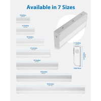 Nicor Lighting 9 Led Direct Wire Under Cabinet Light Dimmable Undercounter Led Lights For Kitchen Selectable Cct 2700K50