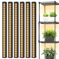 Speeplant Led Grow Light Strips T5 Grow Lights Full Spectrum 1Ft 3000K Led Grow Lights For Indoor Plants Plant Light With O