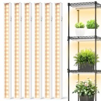 Speeplant Led Grow Light Strips T5 Grow Lights Full Spectrum 1Ft 3000K Plant Light Strip For Indoor Plants Plant Light With