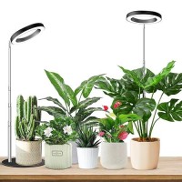 Aokrean Grow Lights For Indoor Plants Full Spectrum 80 Leds Plant Light For Indoor Plants Height Adjustable Desktop Growing La