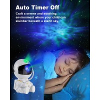 2024 Astronaut Galaxy Projector Star Projector Galaxy Night Light With Remote Control Starry Nebula Space Buddy Projector For