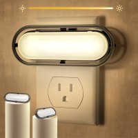 Tonitre Night Light Plug In Vintage Night Light Dusk To Dawn Sensor2 Pack Adjustable Brightness 0100Lm Soft White 3000K F