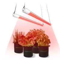 Mars Hydro Vg40R Deep Red Grow Light Supplemental 650665Nm 2X4 Coverage Energy Efficient Under Canopy Led Plant Strips For