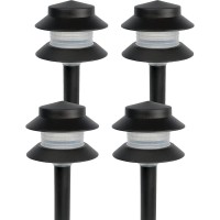 Greenlighting Paradise Low Voltage Landscape Pathway Lights 2 Tier Outdoor Garden Lights Easy Simple Installation Walkway