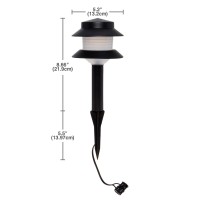 Greenlighting Paradise Low Voltage Landscape Pathway Lights 2 Tier Outdoor Garden Lights Easy Simple Installation Walkway