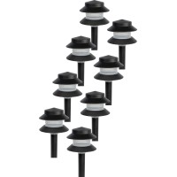 Greenlighting Paradise Low Voltage Landscape Pathway Lights 2 Tier Outdoor Garden Lights Easy Simple Installation Walkway